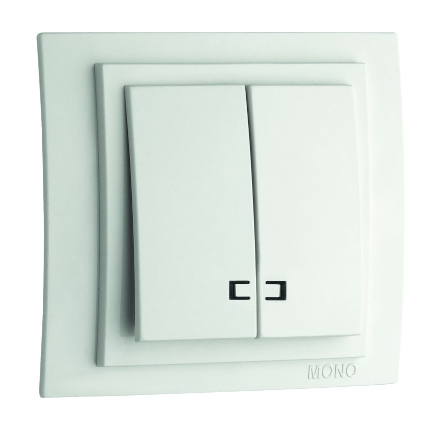 Interrupteur double allumage lumineux